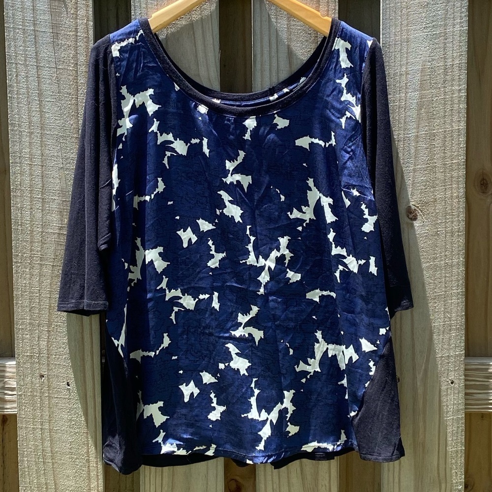 Lane Bryant 3/4 Sleeve Lightweight Top